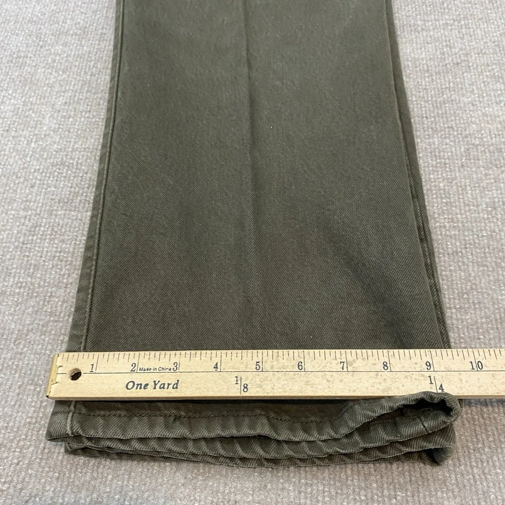 VTG Levis 501 Jeans Men 40 Fits 39x30 Y2K Olive Straight‎ Leg Denim Distressed